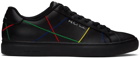PS by Paul Smith Black Rex Multi Abstract Sneaker