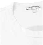 James Perse - Printed Combed Cotton-Jersey T-Shirt - White