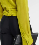 Christopher Esber Springs silk georgette blouse