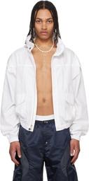 Raimundo Langlois White Poplin Field Jacket