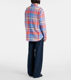 God's True Cashmere Creator plaid cashmere shirt
