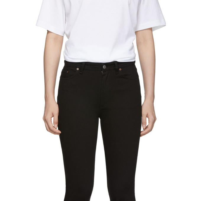 Acne Studios Bla Konst Black Peg Jeans