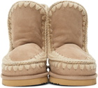 Mou Beige Suede Ankle 18 Boots