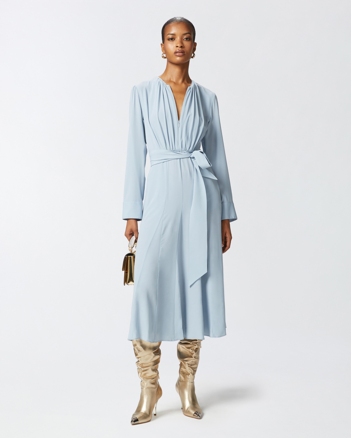 strapless open back dress PINKO main image 1