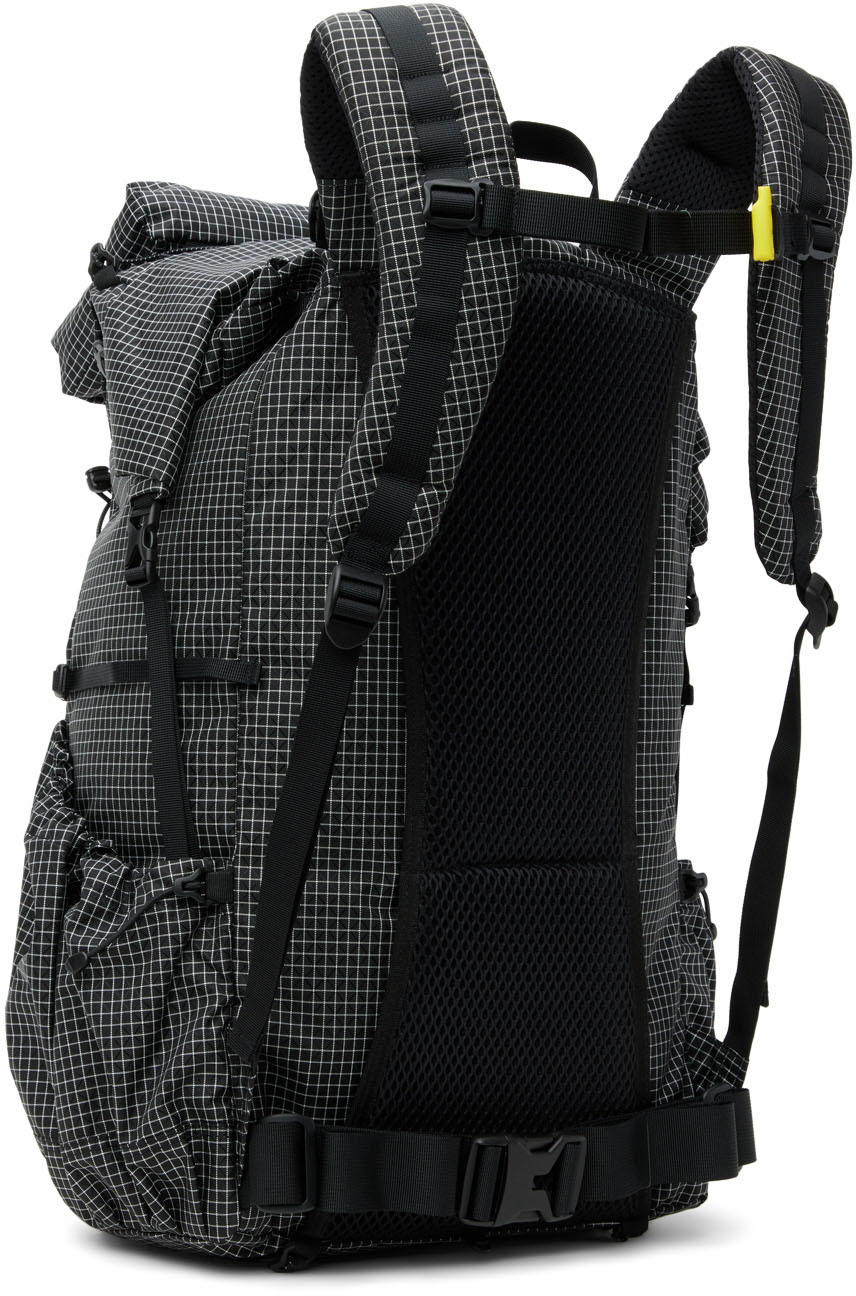 CAYL Black & White Baekdu 2 Grid Backpack