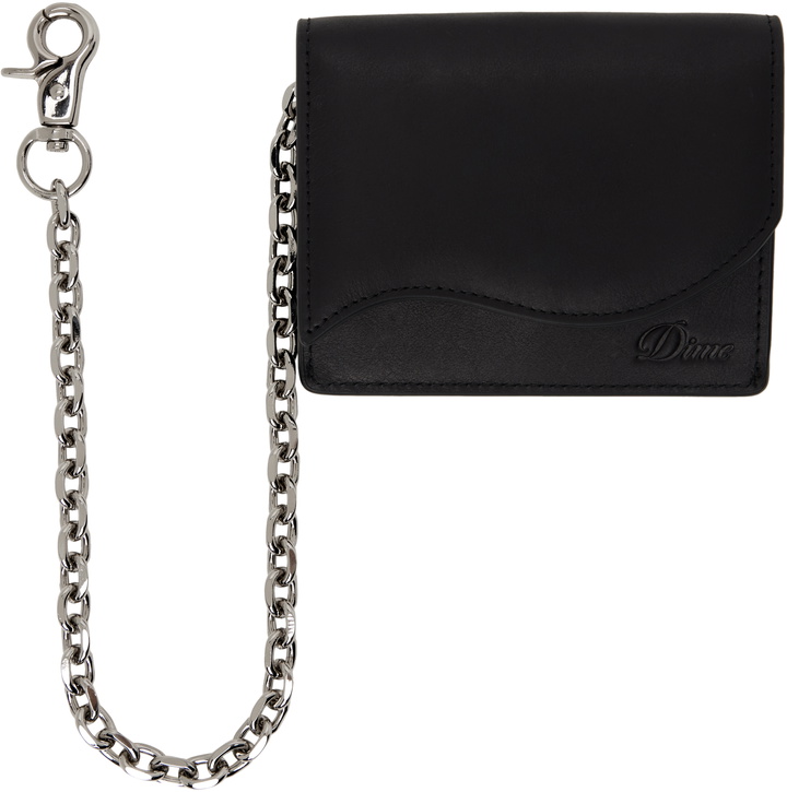 Photo: Dime Black Chain Leather Wallet