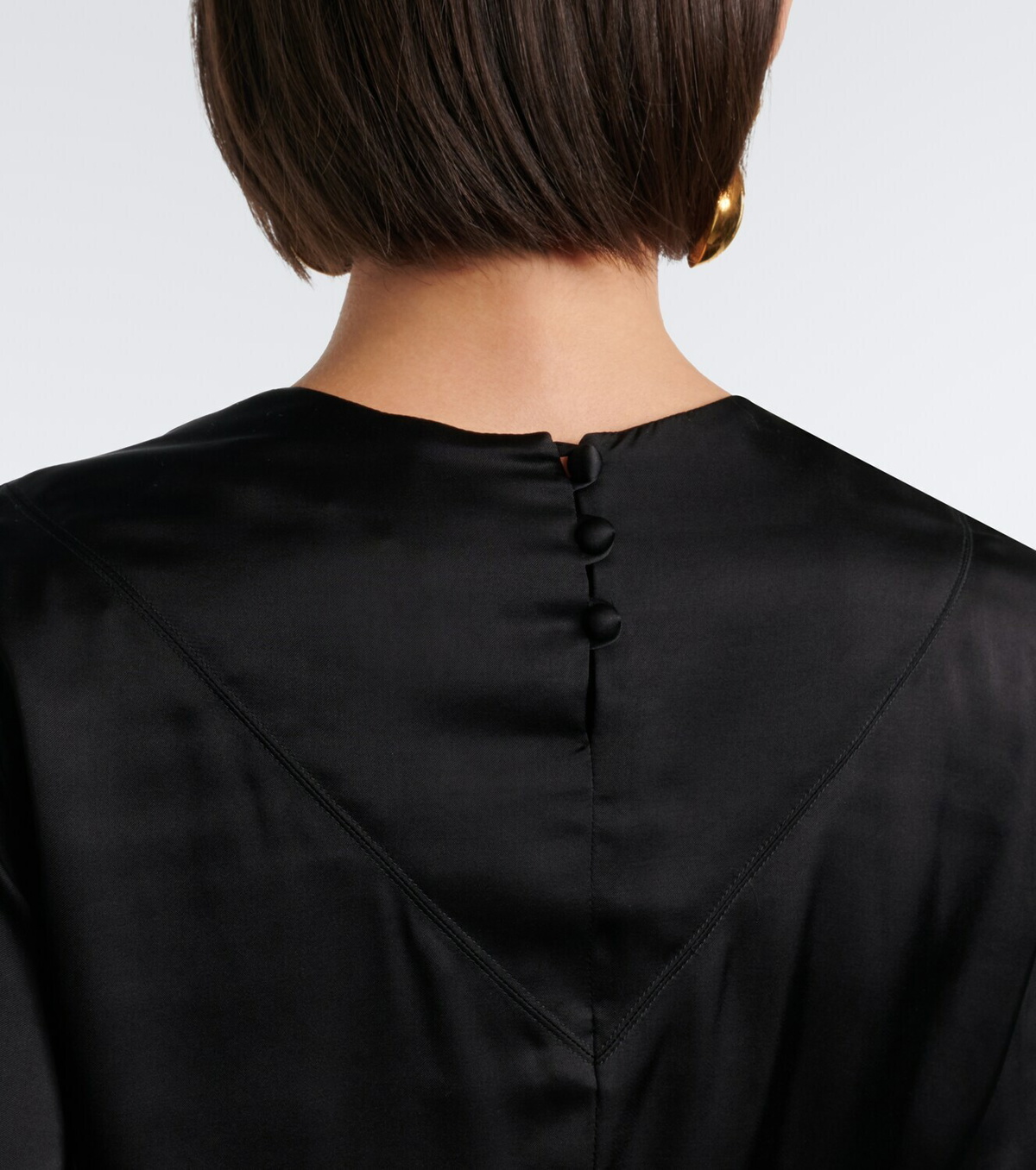 Isabel Marant Neame draped satin top