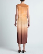 Gauchere Womens Midi dress Apricot