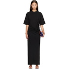 AGOLDE Black Zanna Maxi Dress