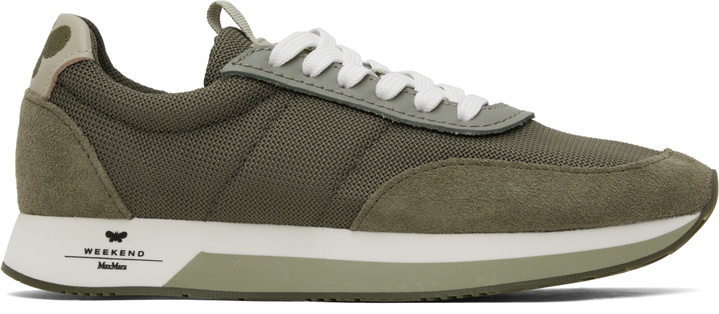 Photo: Weekend Max Mara Khaki Raro Sneakers