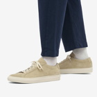 Common Projects Men's Achilles Low Suede Sneakers in Off White