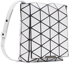 Bao Bao Issey Miyake Gray Flap Shoulder Bag