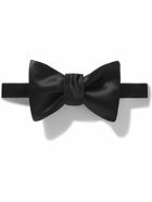 Brunello Cucinelli - Self-Tie Duchesse Cotton and Silk-Blend Satin Bow Tie