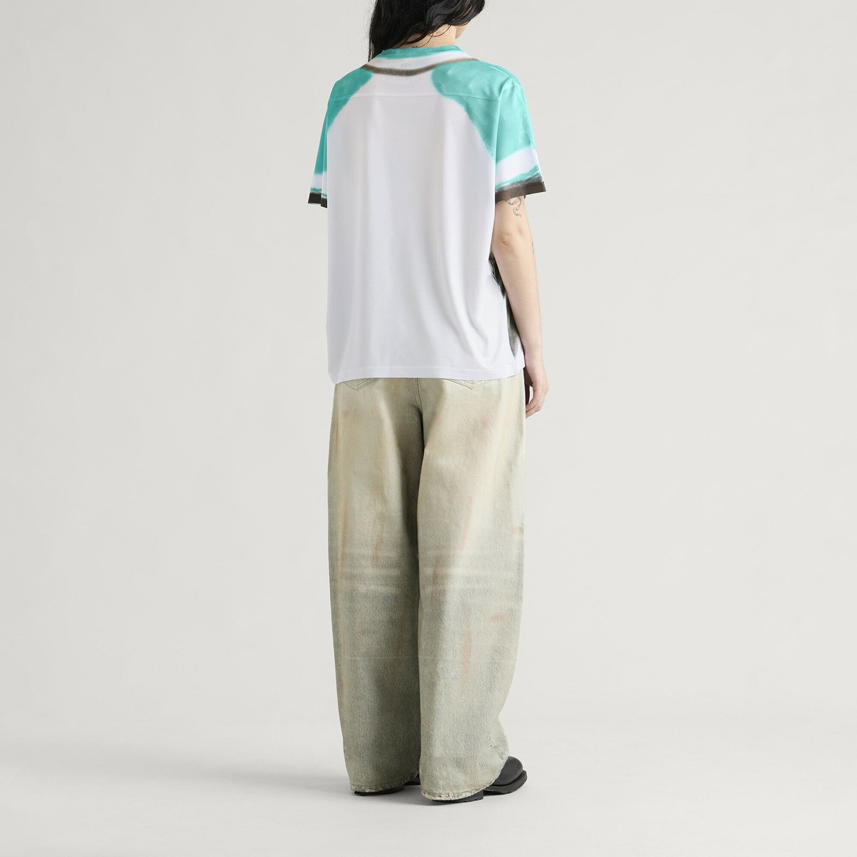 Navinder Nangla Livherpool Jersey in White/Gren/Black