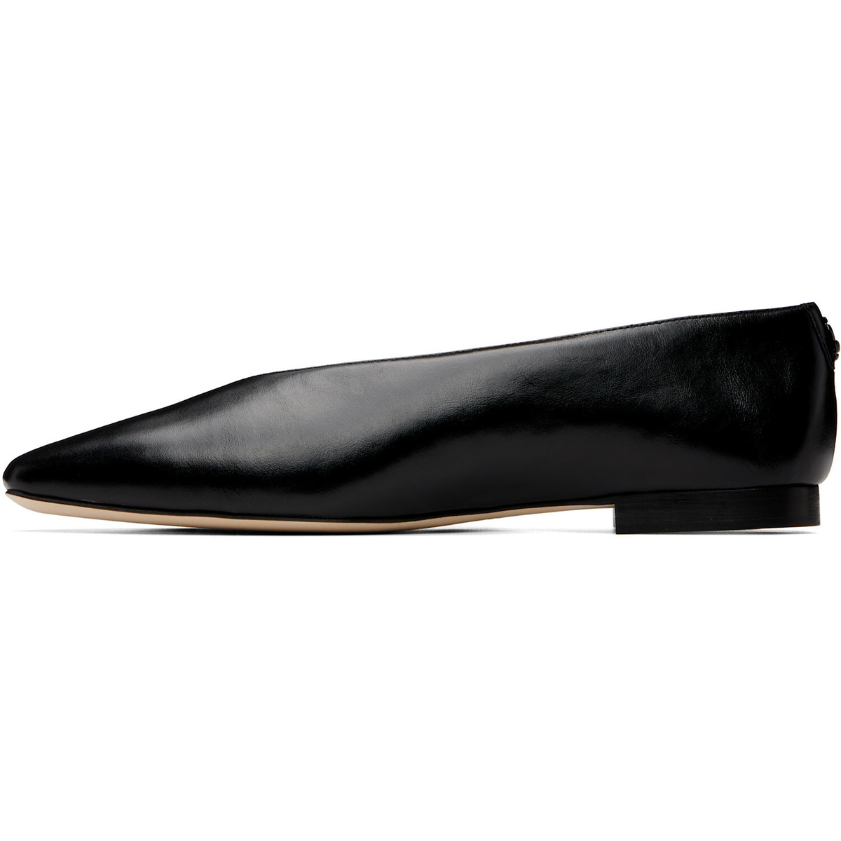 Jimmy Choo Black Margot Flat Loafers