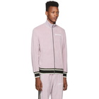 Palm Angels Pink Chenille Track Jacket