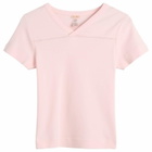 Fruity Booty Women's V Neck T-Shirt in Pink