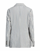 Brunello Cucinelli Womens Blazer in Light grey