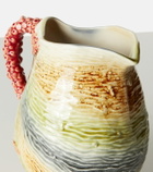 Bordallo Pinheiro Oyster earthenware pitcher