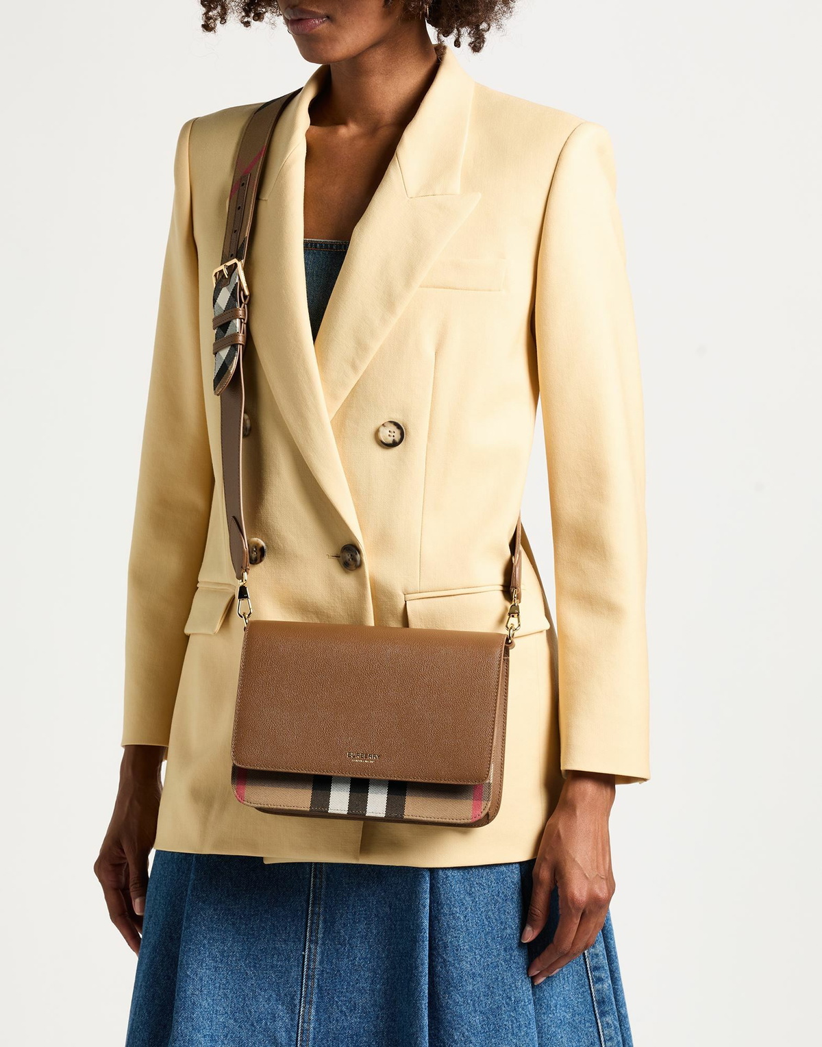 Burberry Womens Cross-body bag Light brown