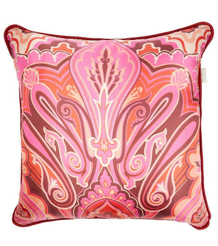 Photo: Etro - Paisley silk cushion