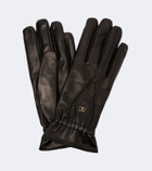 Valentino Garavani VLogo leather gloves