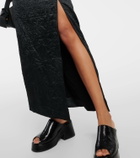 Ganni Satin slip dress