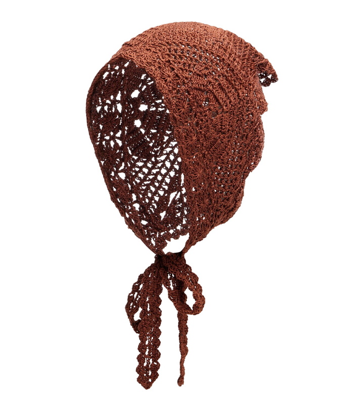 Photo: Anna Kosturova Crochet cotton scarf