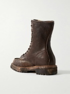 Visvim - Hi-Folk Scout Moc Leather Boots - Brown