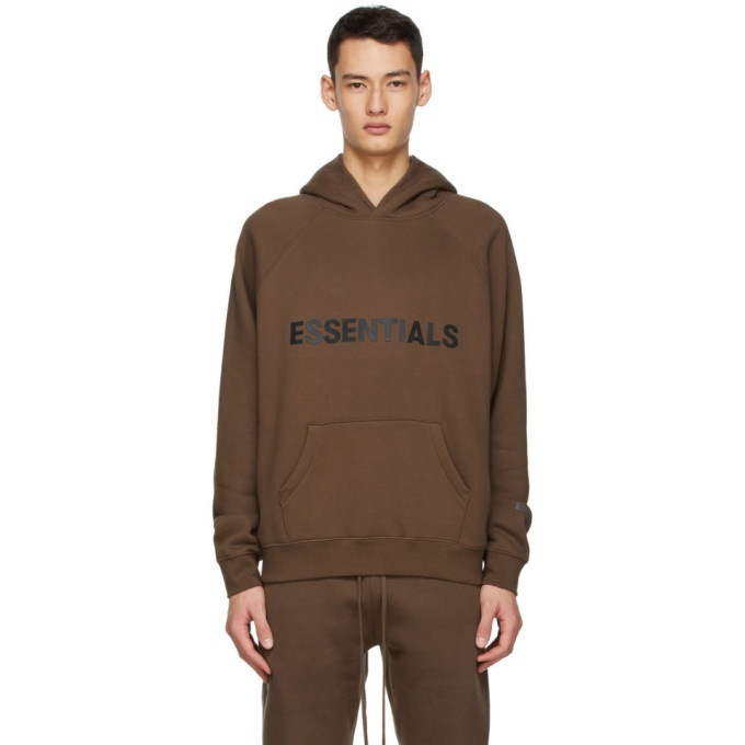 brown essential hoodie｜TikTok Search