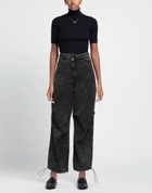 Andreādamo Womens Jeans in Black
