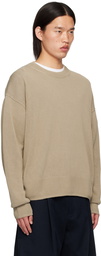 Studio Nicholson Taupe Kami Sweater