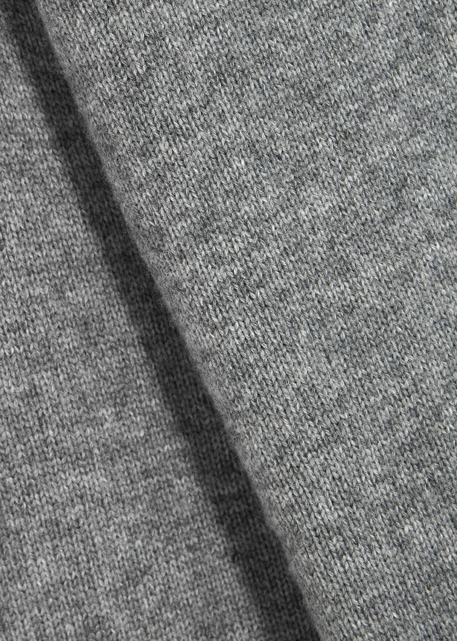 Paige Raundi Cut-out Wool-blend Jumper Grey