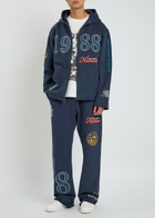 Honor The Gift 1988 Embroidered Cotton Sweatpants Navy