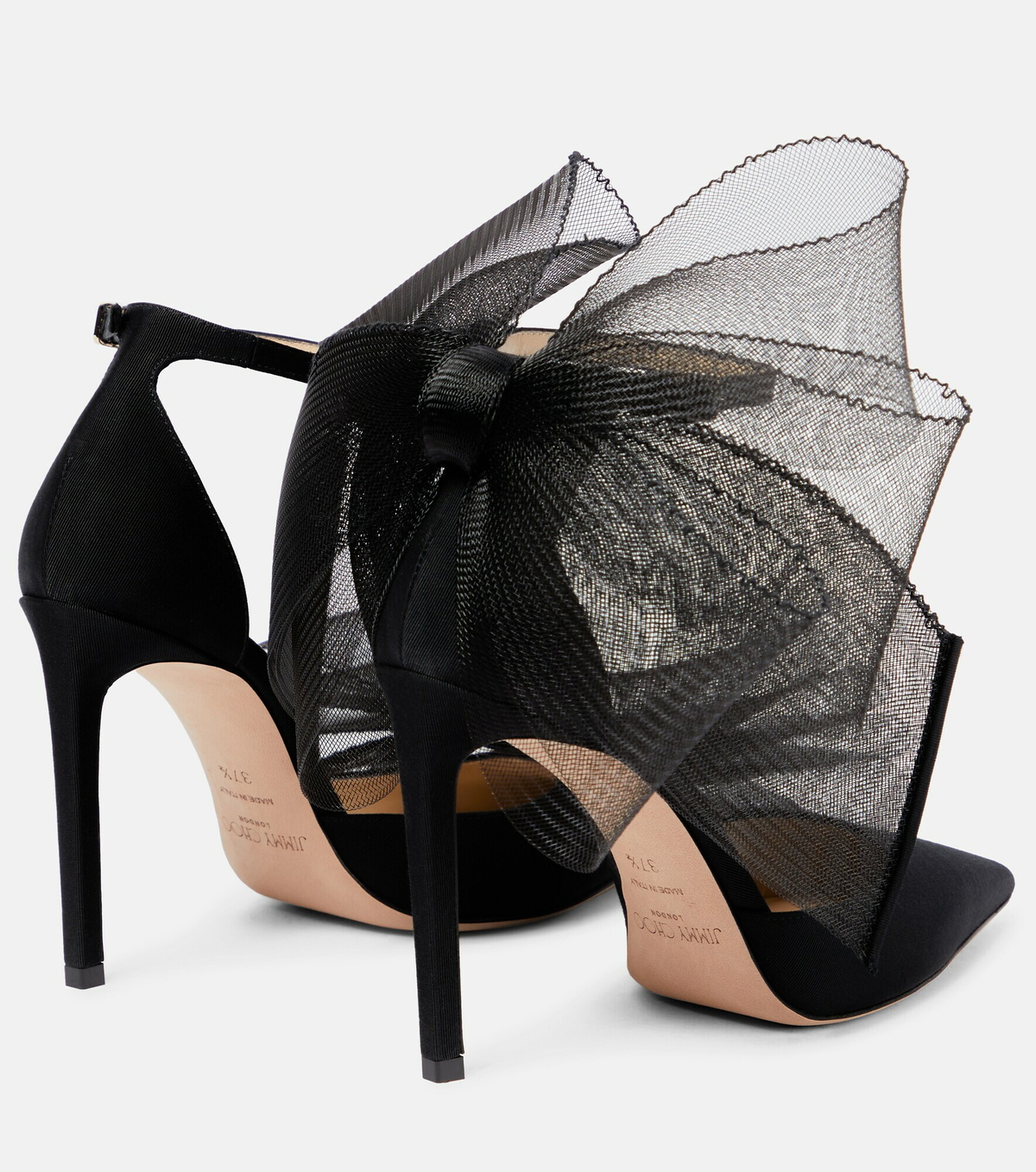 Jimmy Choo - Averly 100 bow-trimmed pumps