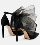 Jimmy Choo - Averly 100 bow-trimmed pumps