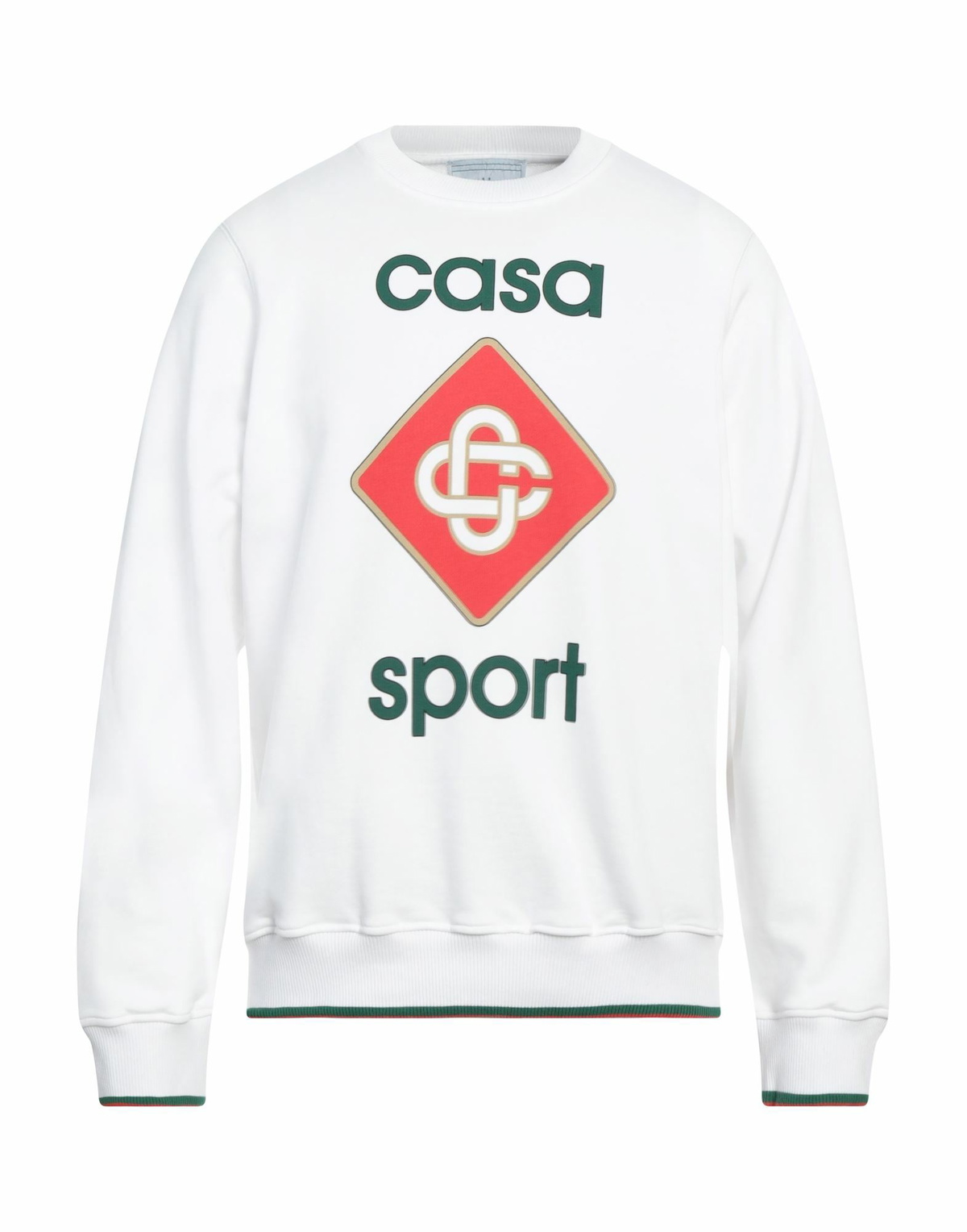 Casablanca Mens Sweatshirt in White