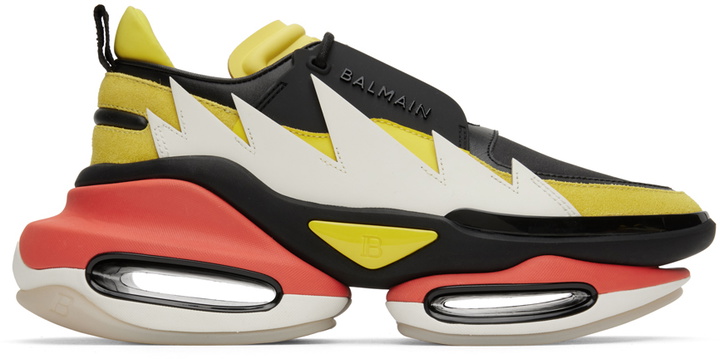 Photo: Balmain Multicolor Pokémon Edition B-Bold Sneakers