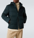 Zegna Elements technical cashmere down jacket