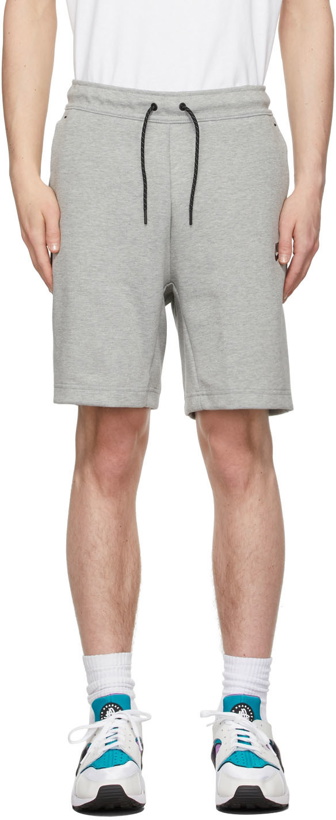 Photo: Nike Grey NSW Tech Fleece Shorts