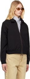 Carter Young SSENSE Exclusive Black Western Harrington Jacket