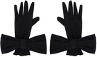 Shushu/Tong SSENSE Exclusive Black Bow Gloves