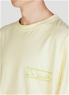 Martine Rose - Oversized Long Sleeve T-Shirt in Yellow