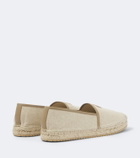 Dolce&Gabbana Emboroidered canvas espadrilles