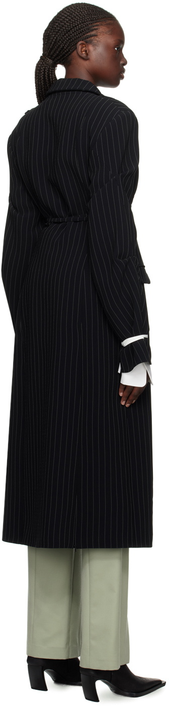 SRVC Black Slash Coat