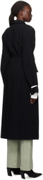 SRVC Black Slash Coat