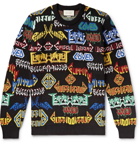 Gucci - Wool-Jacquard Sweater - Men - Black