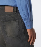 Our Legacy Vast Cut faded wide-leg jeans