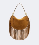 Isabel Marant Oskan Small fringed suede shoulder bag