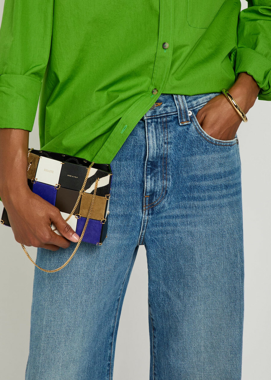 Khaite Bonnie Straight-leg Jeans Denim